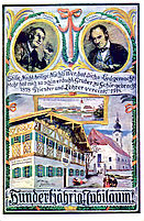 Gedenkkarte von 1918. Foto: Thomsen-Fürst