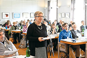 Tritt für den Elf-Punkte-Plan ein: Dorothee Wüst, bis zu ihrem Amtsantritt als Oberkirchenrätin Mitglied der EKD-Synode. Foto: Landry