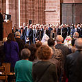Für Presse- und Meinungsfreiheit: Gottesdienst in der Stiftskirche mit Christian Schad. Foto: view