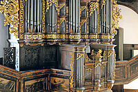 Aus Brandschutzgründen stillgelegt: Die Orgel der Dreifaltigkeitskirche. Foto: Landry