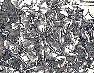 Visionen des Untergangs: Dürers Bildmotiv der „Apokalyptische Reiter“ wirkt bis heute in der Kunstgeschichte weiter. Foto: Pfalzgalerie