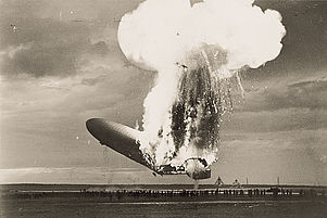 Der Absturz der „Hindenburg“ am 6. Mai 1937 bei der Landung in Lakehurst war das Ende der Ära der großen Luftschiffe.