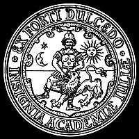 Wappen der ehemaligen Universität Helmstedt. Bild: wikipedia